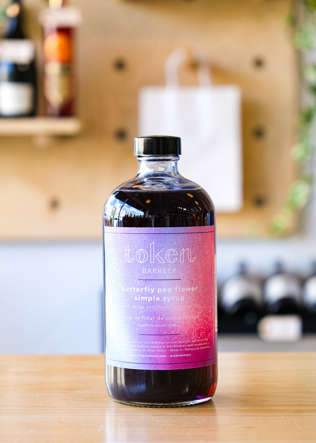 BUTTERFLY PEA FLOWER SIMPLE SYRUP I Token Barkeep