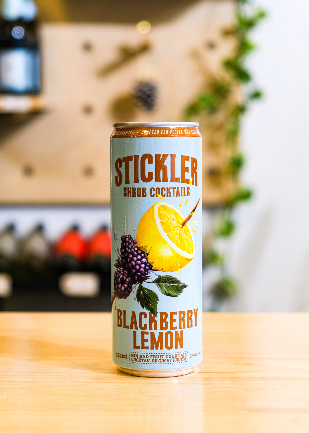 BLACKBERRY LEMON | Shrub Cocktail