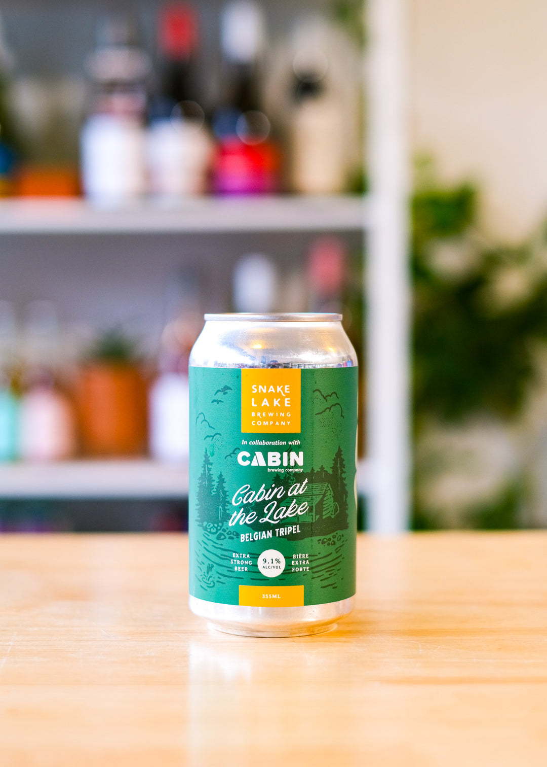 CABIN AT THE LAKE | Belgian Tripel(Collab w/ Cabin Brewing)