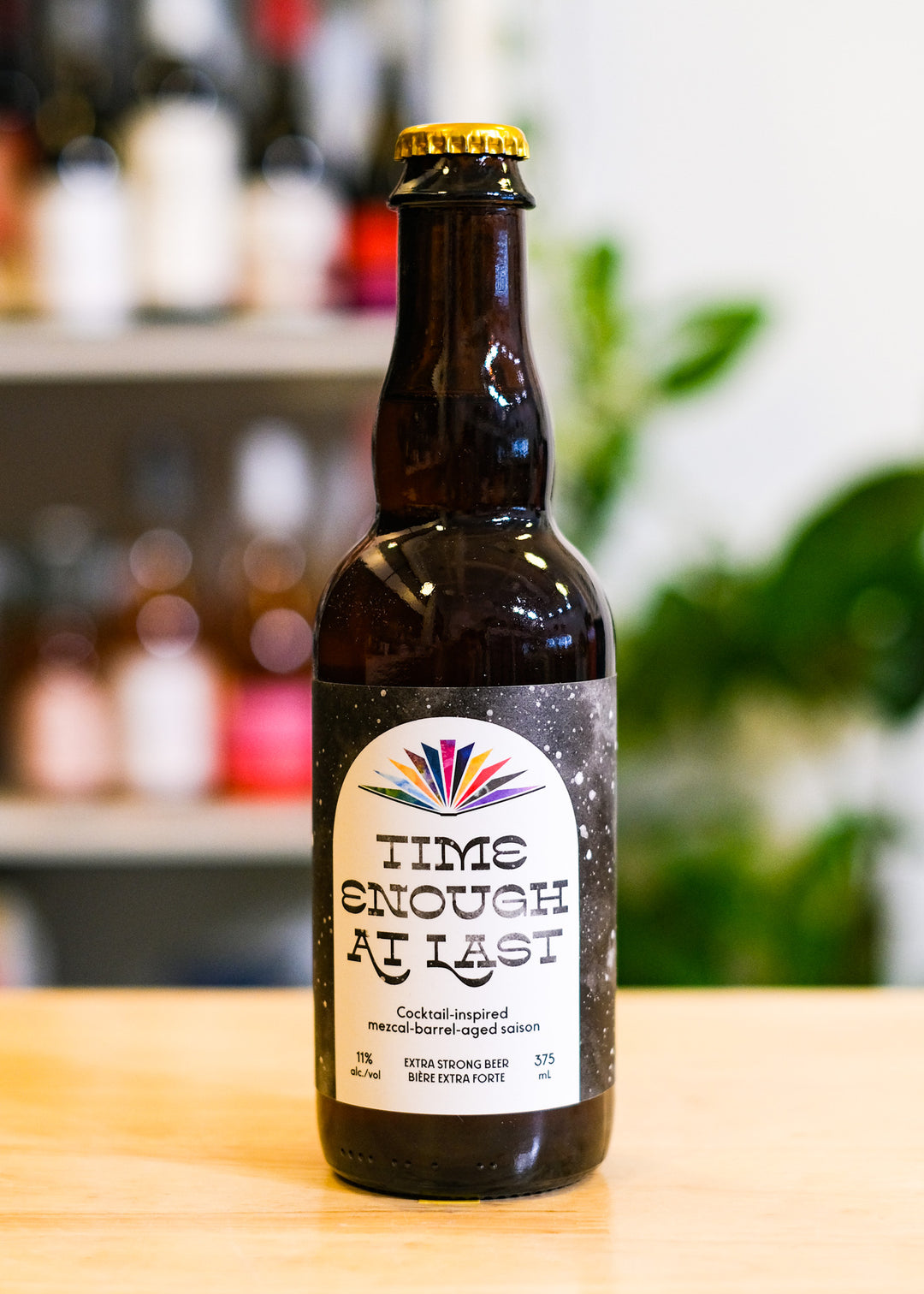 TIME ENOUGH AT LAST | Cocktail-inspired Mezcal-Barrel-Aged Saison (Collab w/ Temporal)