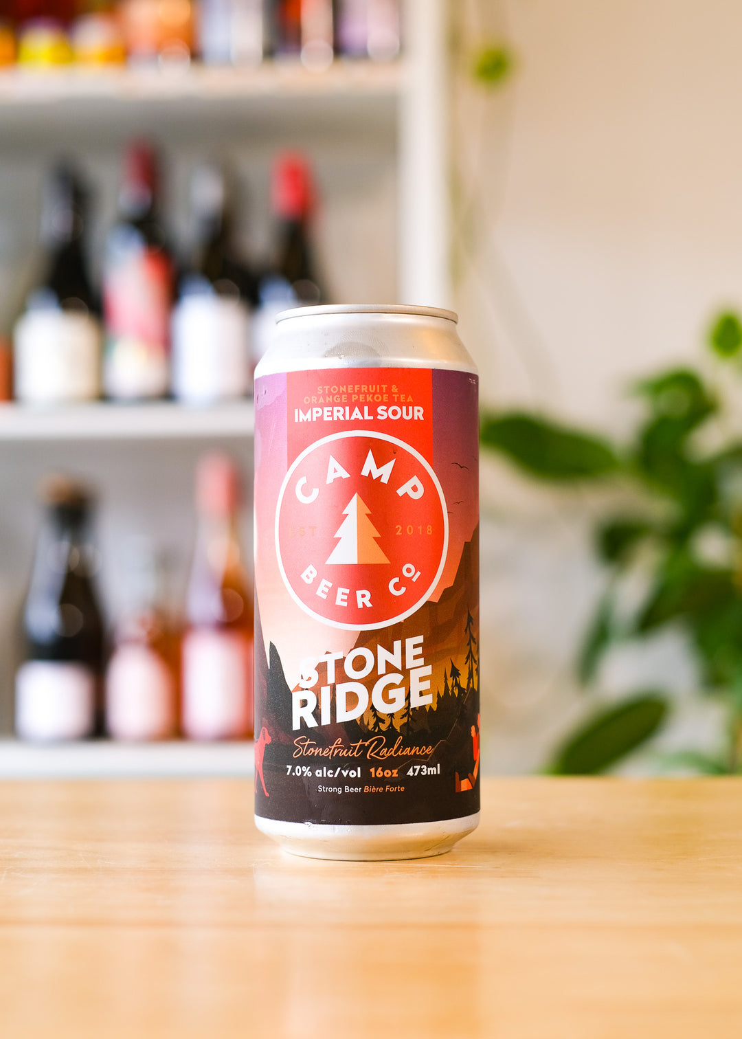 STONE RIDGE | Stonefruit & Orange Pekoe Tea Imperial Sour