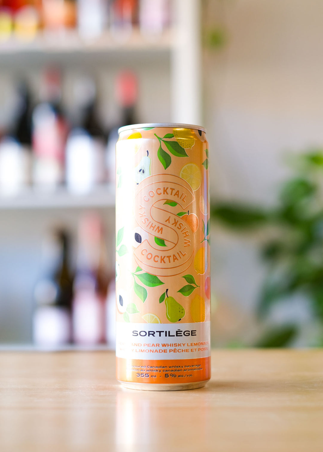 PEACH & PEAR WHISKY LEMONADE