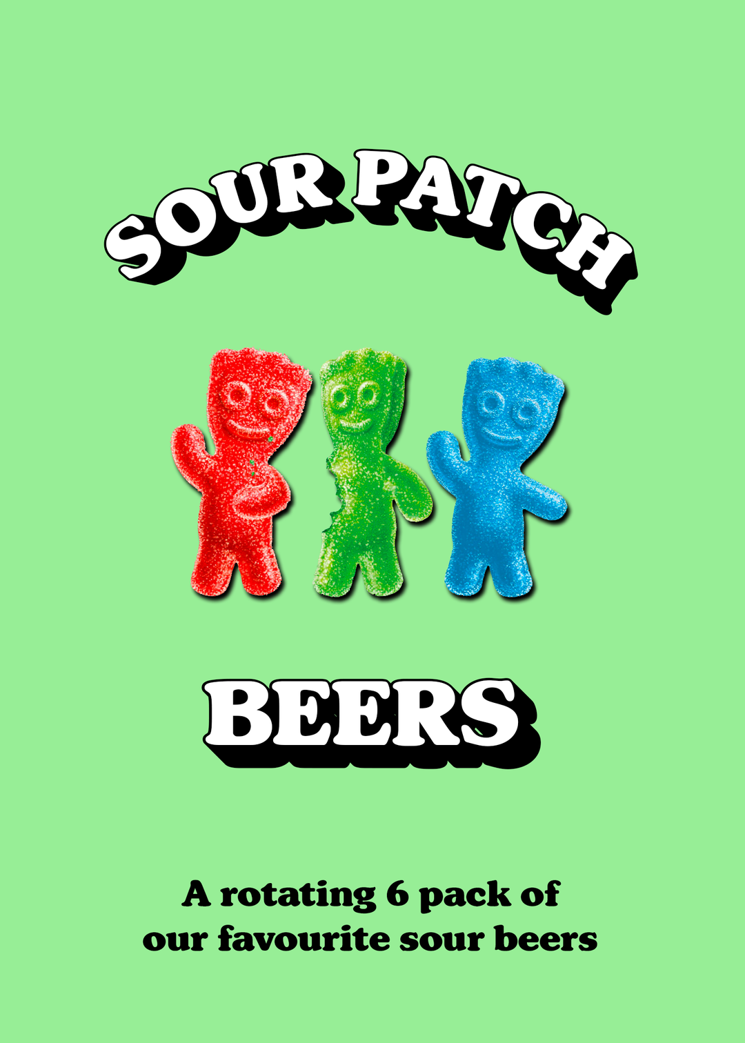 MIXED PACK - SOUR PATCH BEERS 25.0
