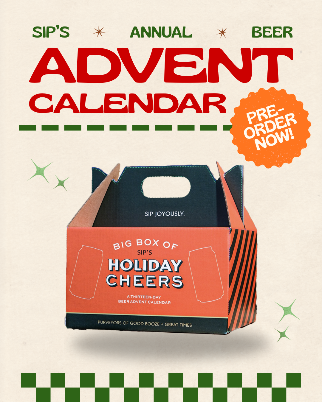 BEER ADVENT | Sip's Big Box of Holiday Cheers (2025 Edition)