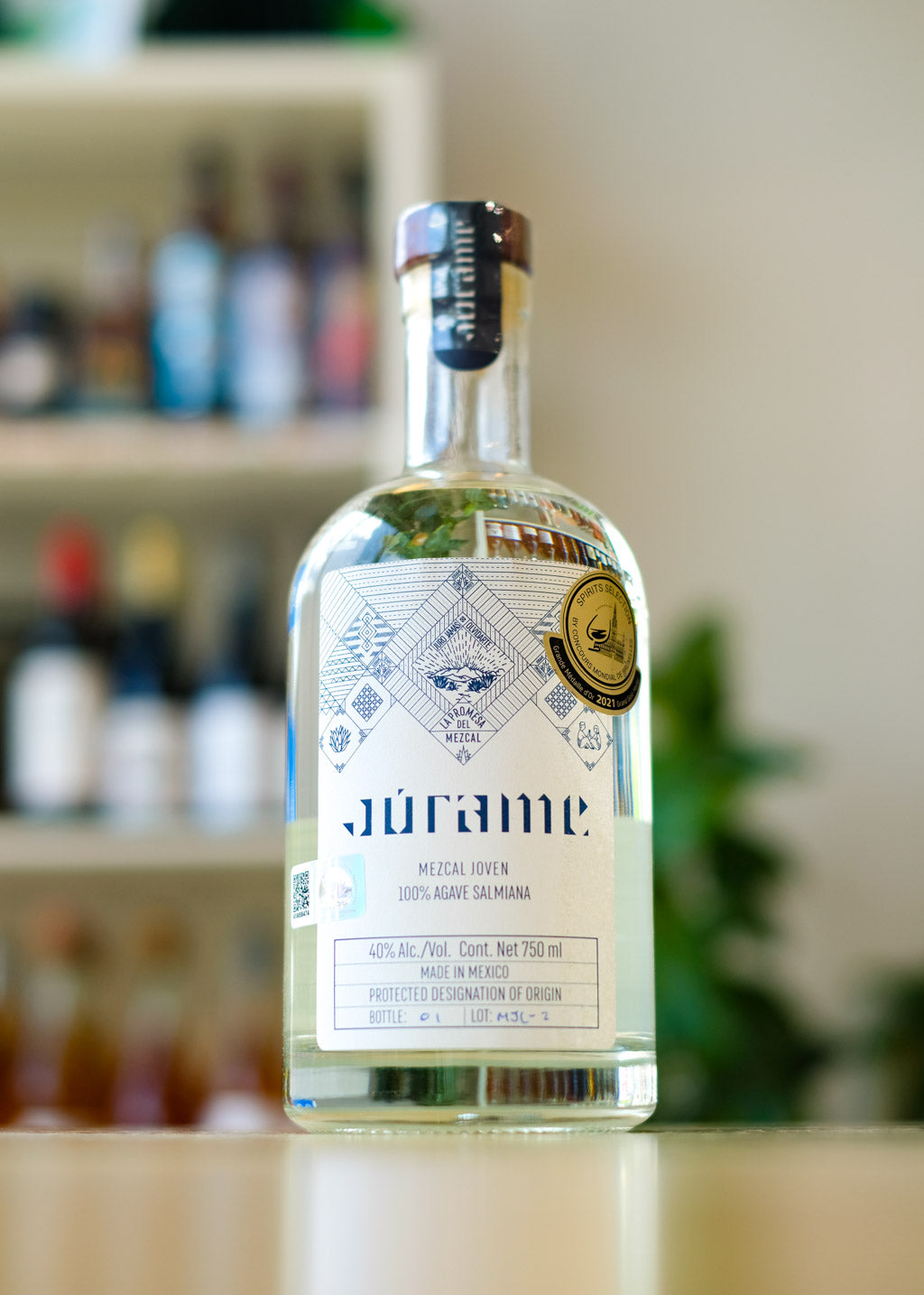 Mezcal Joven Salmiana