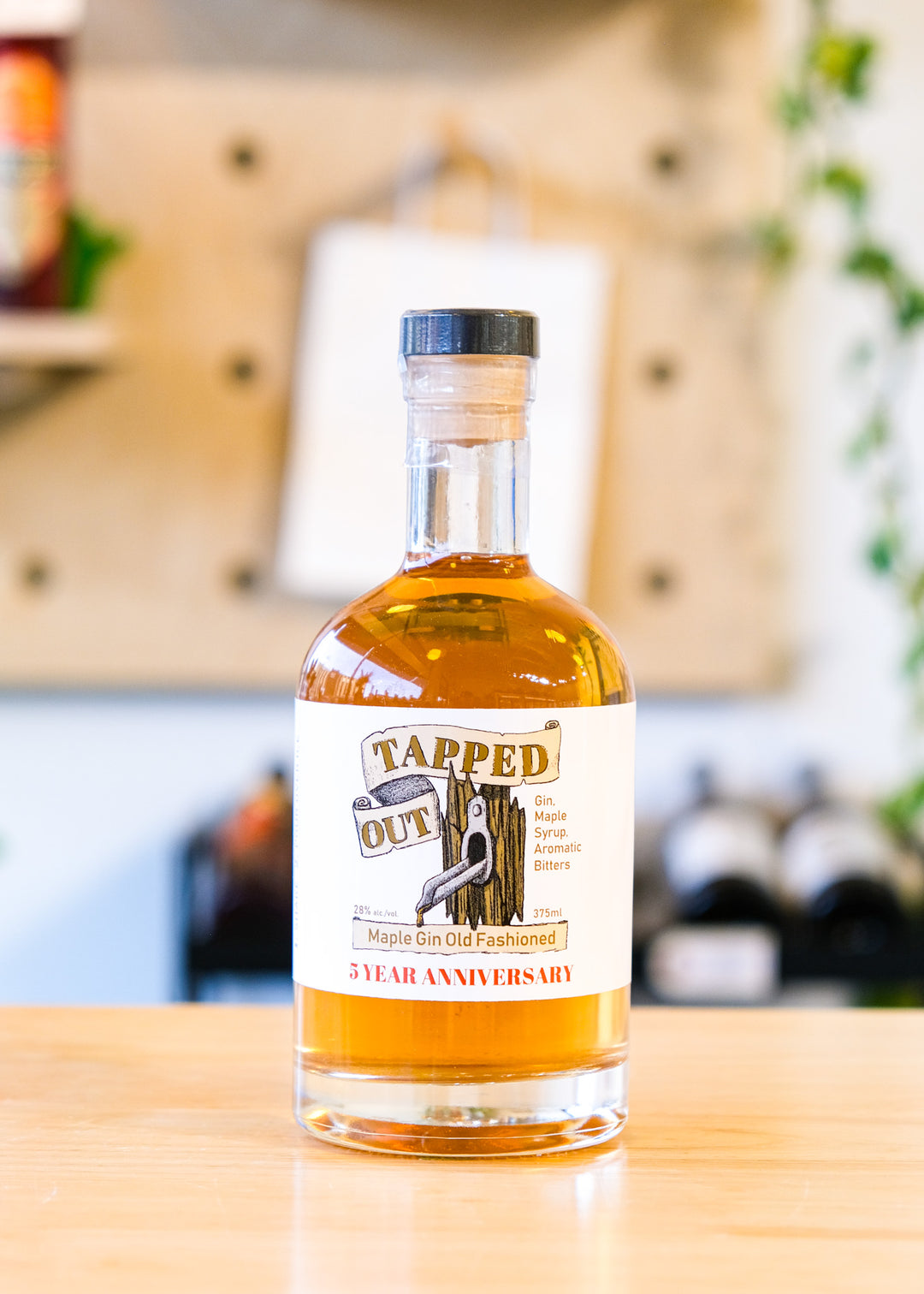 Tapped Out | Maple Gin Old Fashioned