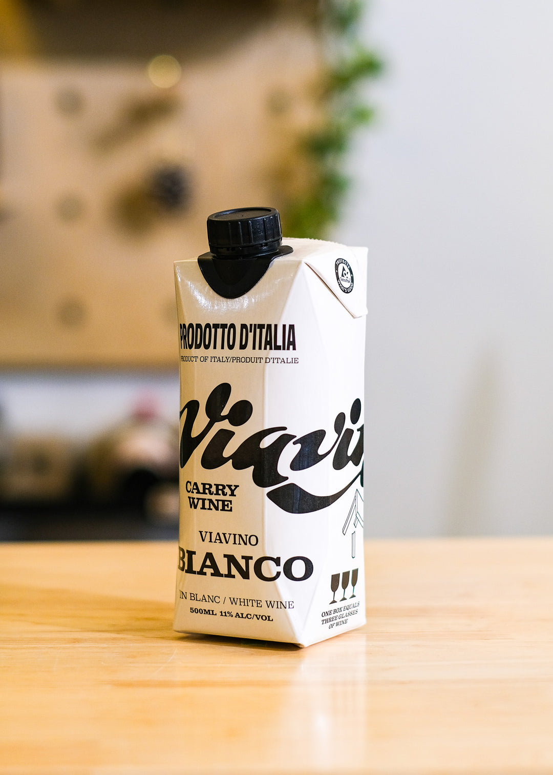 'Bianco D'Italia' White Wine Tetra Pak