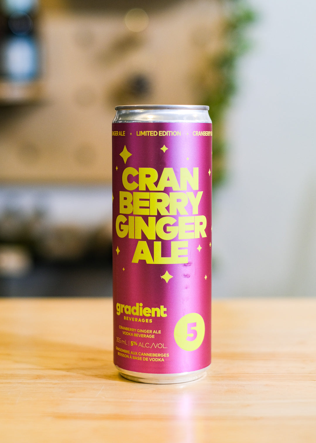 CRANBERRY GINGER ALE | Vodka Beverage