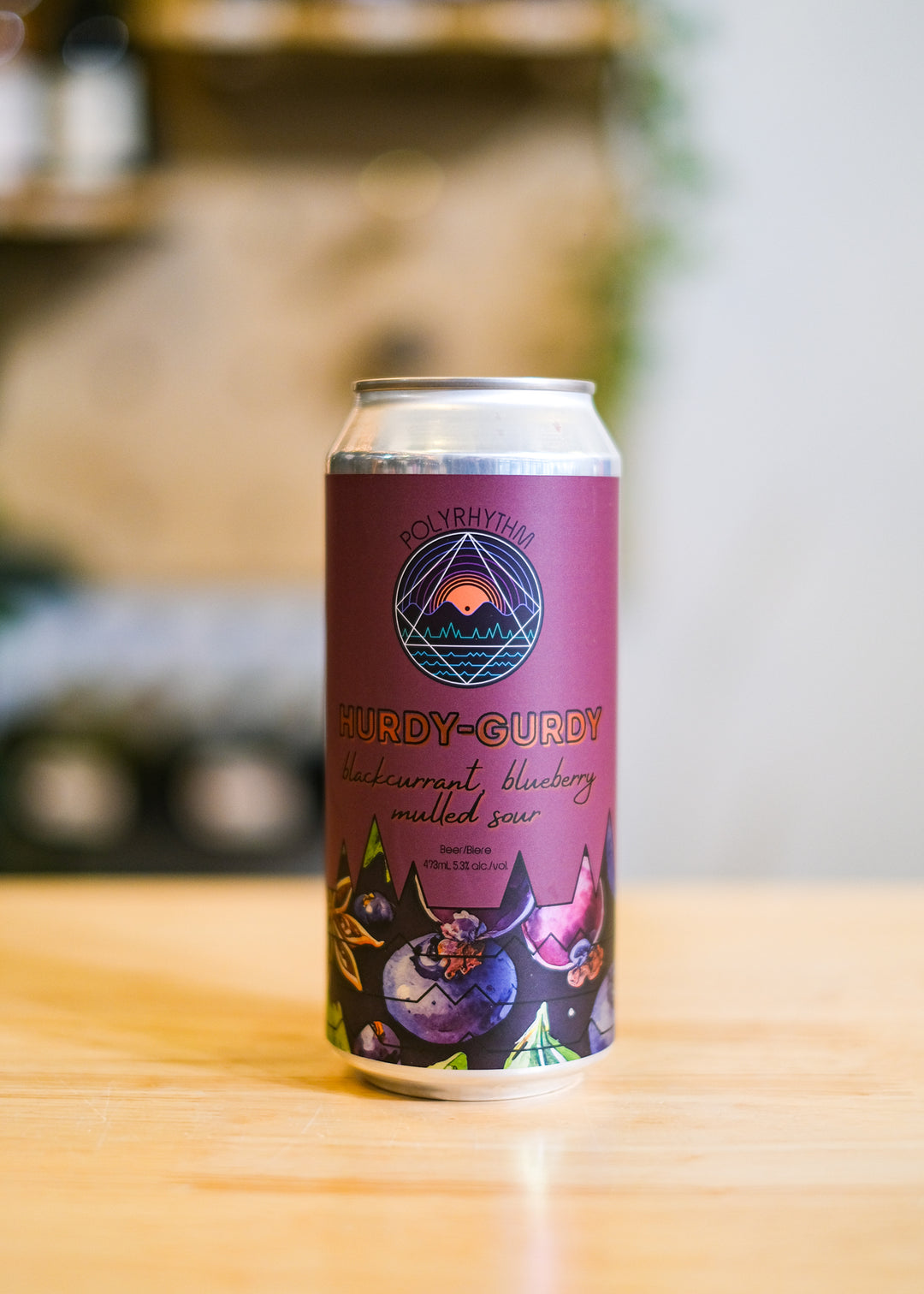 HURDY-GURDY | Blackcurrant Blueberry Mulled Sour