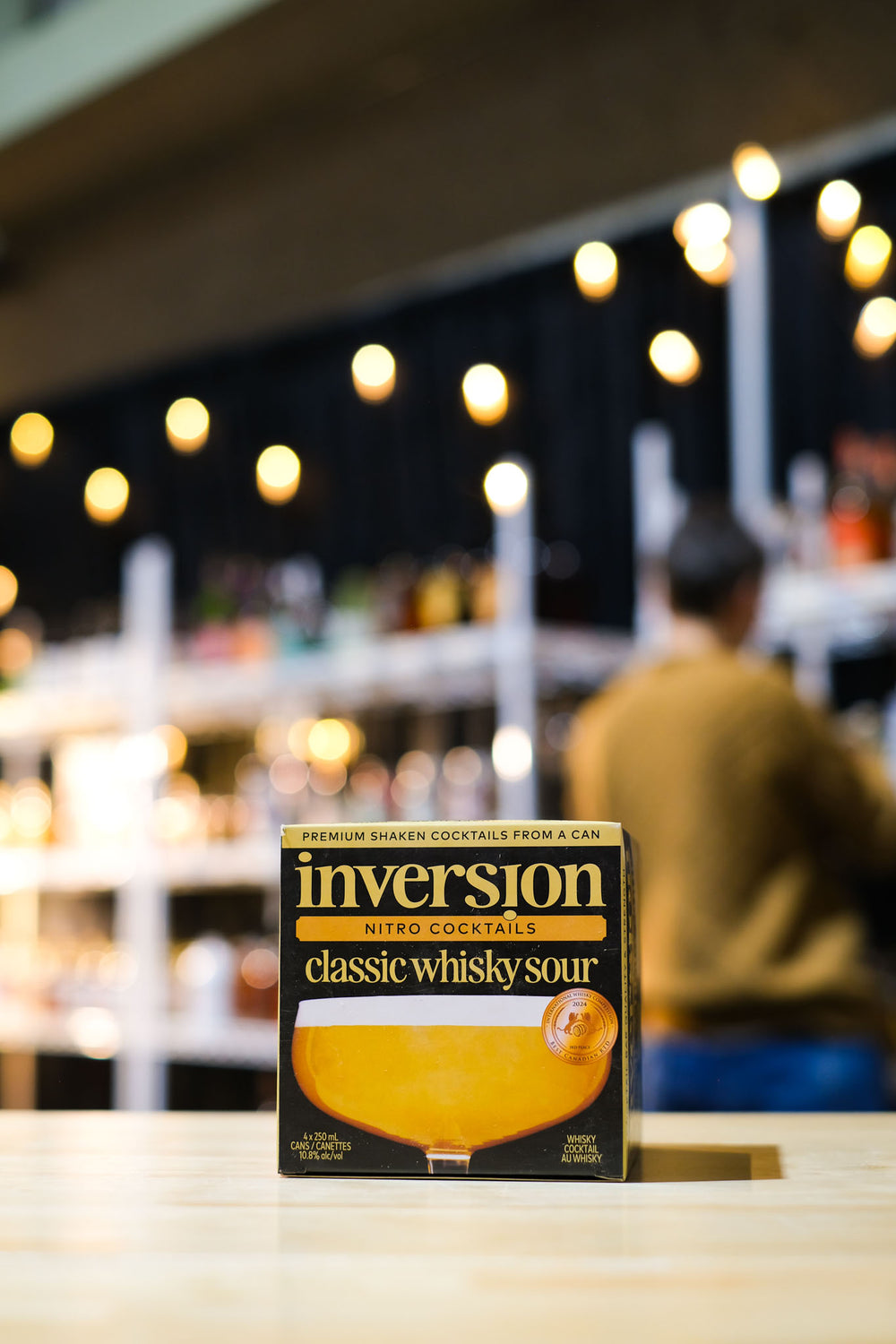 CLASSIC WHISKY SOUR | Inversion Nitro Cocktail