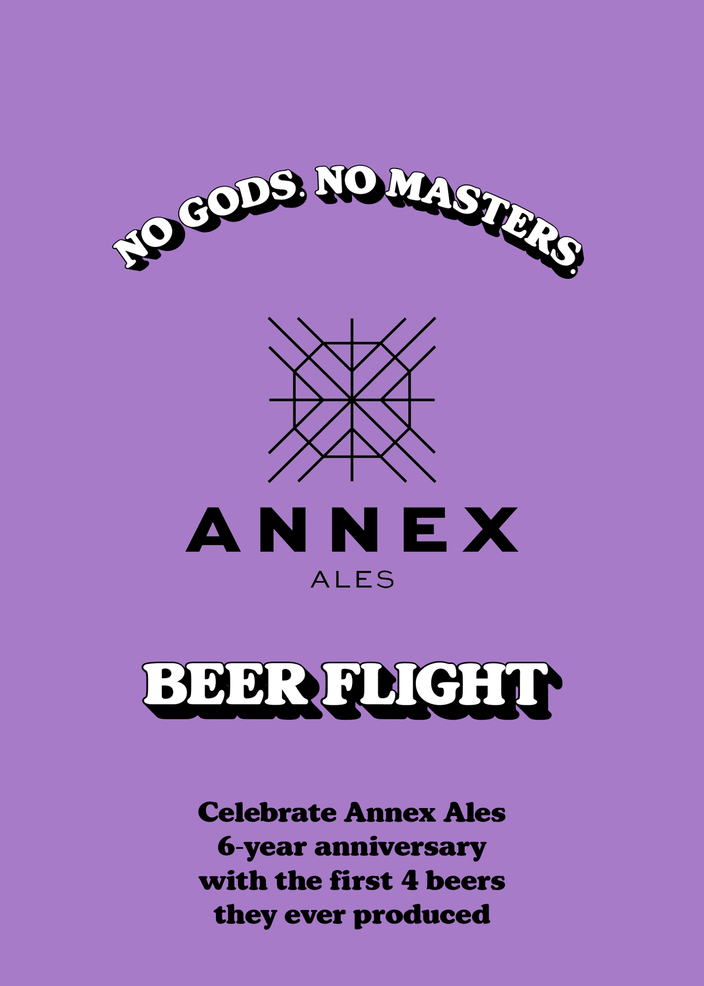 NO GODS. NO MASTERS | Beer Flight
