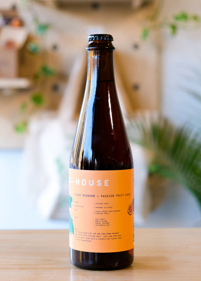 FARM RHUBARB + PASSION FRUIT SOUR | BRRL ROOM