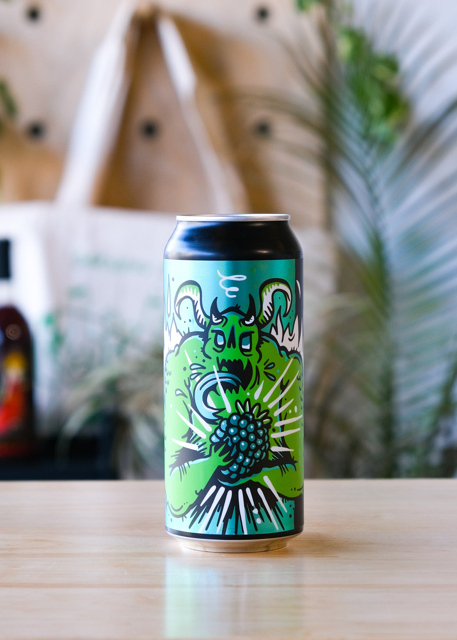 New Level Brewing 'Green Demon' Blue Raspberrry Lemonade Sour 473ml ...