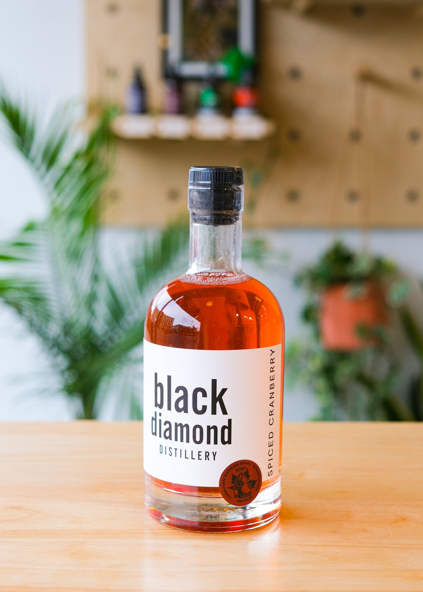 Spiced Cranberry Liqueur